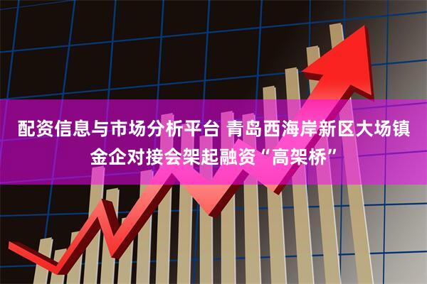 配资信息与市场分析平台 青岛西海岸新区大场镇金企对接会架起融资“高架桥”