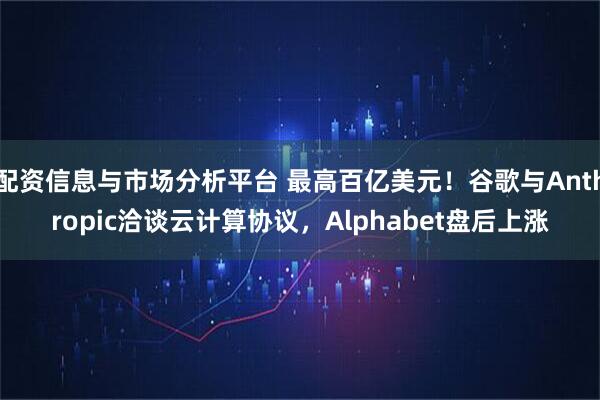 配资信息与市场分析平台 最高百亿美元！谷歌与Anthropic洽谈云计算协议，Alphabet盘后上涨
